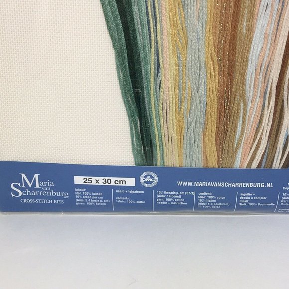 Maria Van Scharrenburg Cross Stitch Kit Tenderness Mother With Child Needle Work - Picture 7 of 12